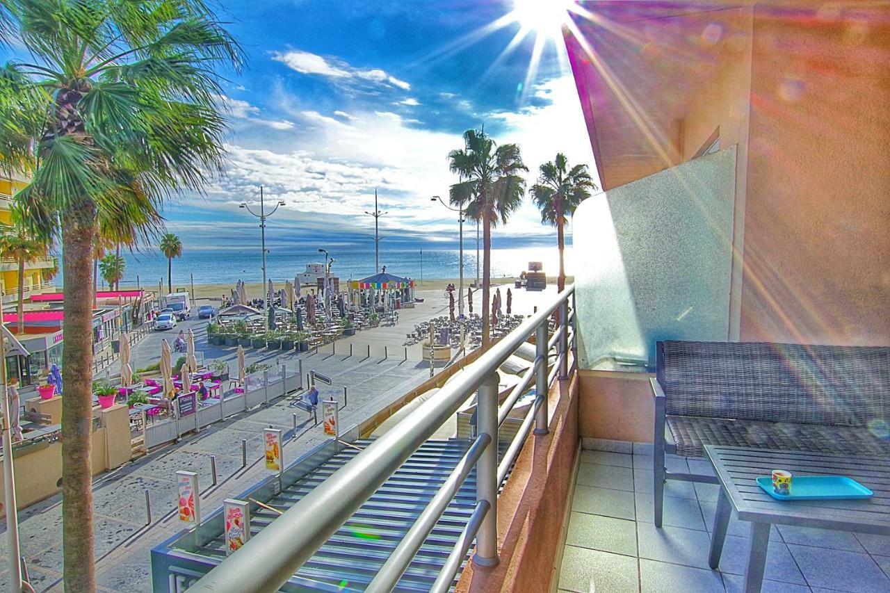 Superbe T2 Vue Mer Avec Ascenseur Canet-en-Roussillon Exterior photo